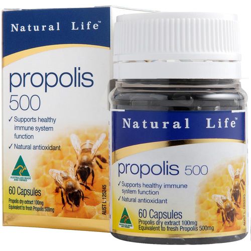 澳洲Natural Life蜂膠膠囊500mg(60顆)   