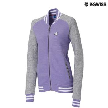 K-Swiss Ottoman FZ Jacket休閒外套-女-紫