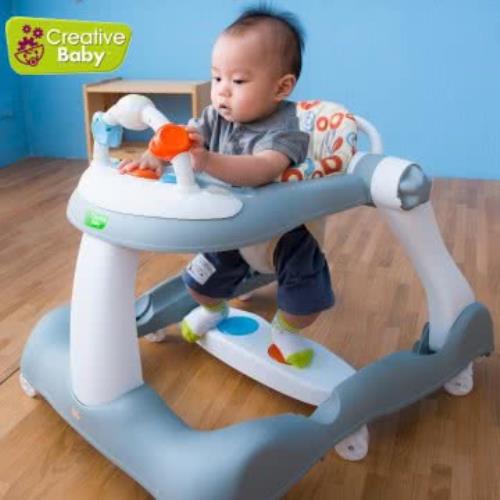 Creative Baby 創寶貝-經典版 多功能音樂折疊式三合一學步車/助步車(Bouncy step)