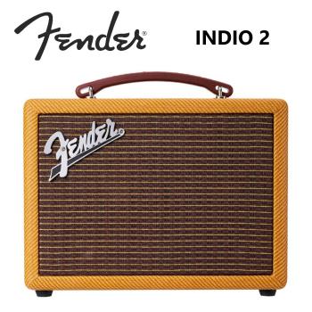 【快速出貨】Fender Indio 2 藍牙喇叭 黃色斜紋 全新公司貨