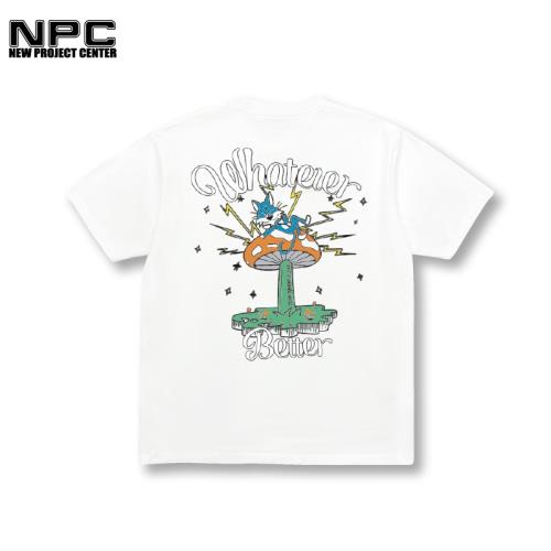 NPC夏季上衣潮同款印花短袖T恤衫