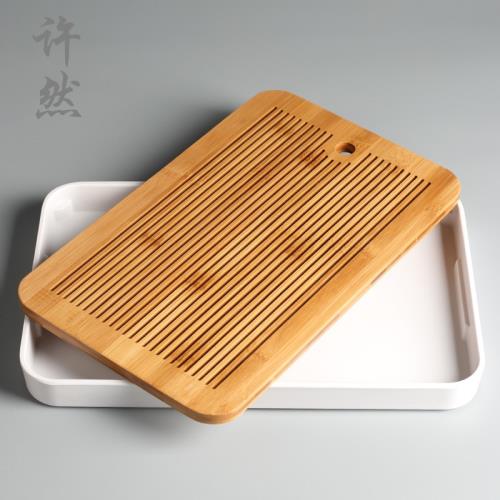日式竹制儲水客廳現代簡易茶盤