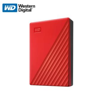 Western Digital 威騰 WD My Passport 6TB 行動硬碟 紅色