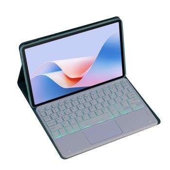適用三星Galaxy Tab S8+保護套筆槽藍牙鍵盤12.4寸套X800/X806