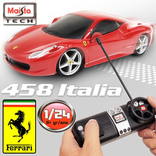 【FERRARI】 458 Italia 1:24 無線遙控模型車