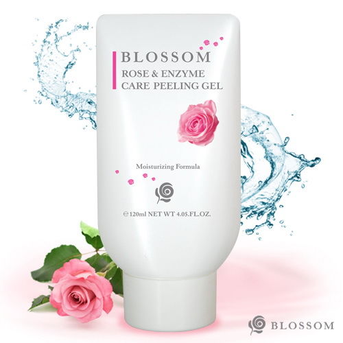 【BLOSSOM】玫瑰植萃保濕修護酵素去角質凝膠（120ML）
