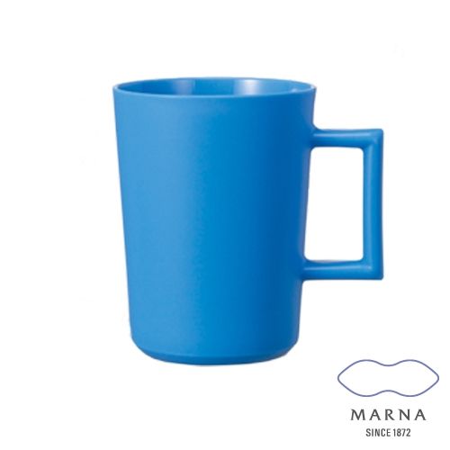 【MARNA】吸盤式漱口杯（藍）