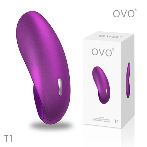 德國OVO－T1 動感跑車 5段變頻 精品 震動按摩器－紫色