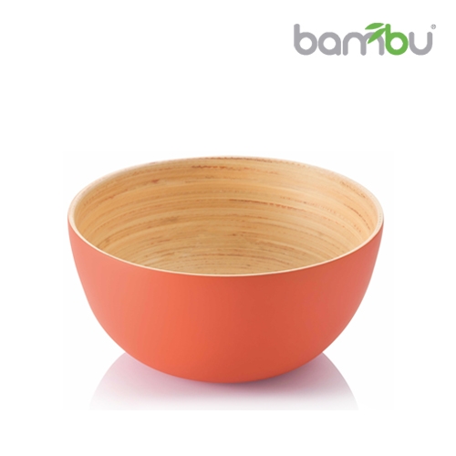 【Bambu】竹風迷你小圓碗 － 焦糖橙