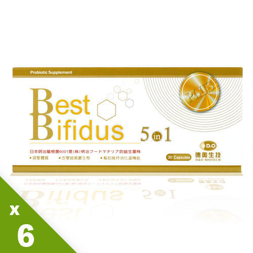 【德奧】Best Bifidus明治龍根菌x6盒（30粒／盒）