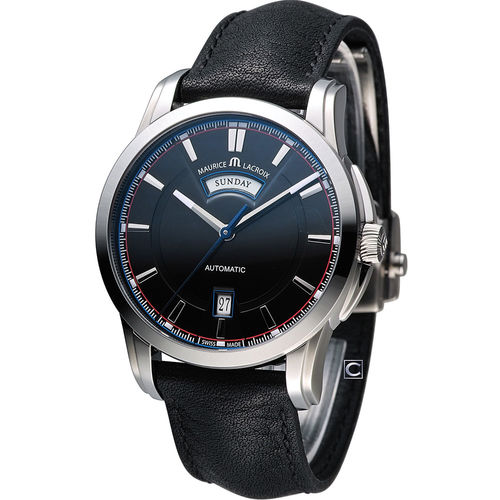 艾美錶 Maurice Lacroix 奔濤系列 自動機械腕錶 PT6158-SS001-331