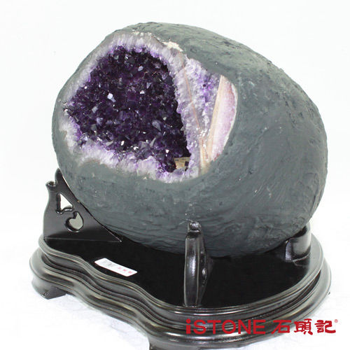 【石頭記】 烏拉圭開口笑紫晶洞-18.9kg
