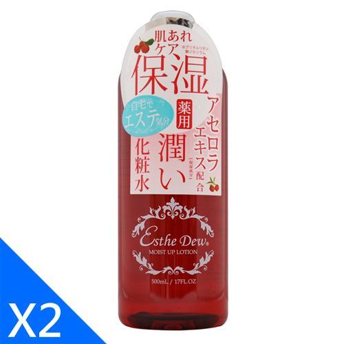 esthe dew 保濕敷顏化妝水(500mlx2瓶)
