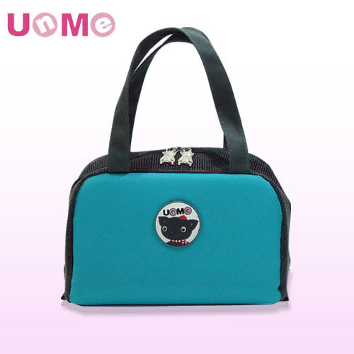 【UnMe】可愛立體餐袋2入（藍綠色 )