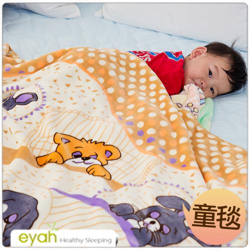【eyah】 趣味家族 頂級超舒柔雙面雪貂絨童毯/嬰幼兒毯