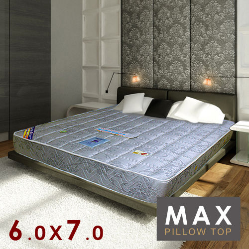 【Max】6環式獨立筒-雙人加大加長6x7尺