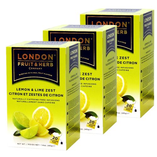 【London Fruit Herb】英國芙賀茶x3件組-香檸萊姆(2gx20入/盒)