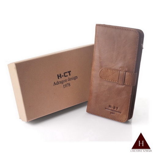 【H-CT】禮盒組設計款簡約真皮長夾(LW67-Z)