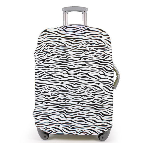 斑馬紋行李箱防塵保護套(26-30吋適用)
