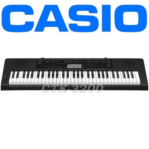 【CASIO 卡西歐】61鍵標準型電子琴入門首選-公司貨保固 (CTK-3200) 