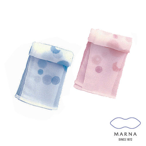【MARNA】FOO系列沐浴巾2入組(藍粉)