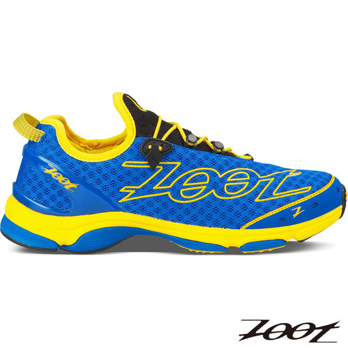 【ZOOT】TT 7.0 頂級極致型極速火箭 跑鞋 運動鞋(男)(尊爵藍-經典黃) Z150100101