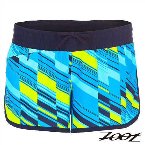ZOOT 頂級極致冰涼感3吋綁帶式跑褲(女)(銀河藍) Z1604011