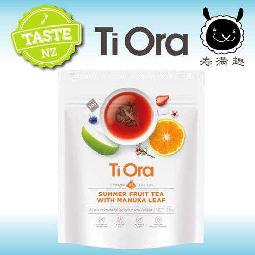 【壽滿趣- 紐西蘭原裝進口】Ti Ora元氣草本養生茶x1袋(麥盧卡夏季水果茶)