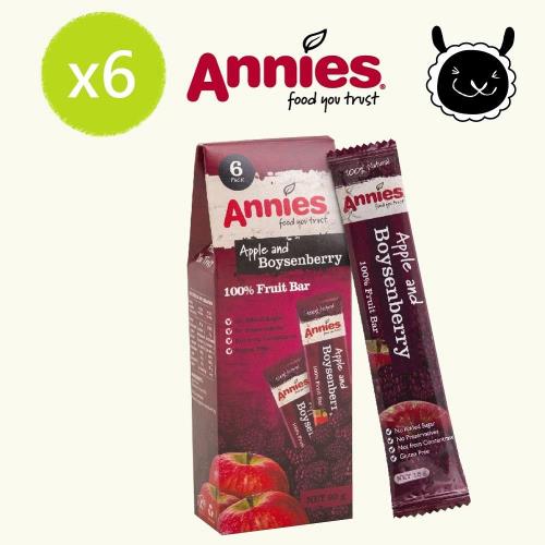 【壽滿趣- 紐西蘭原裝進口】Annies 全天然水果條(波森莓6盒36片家庭裝)