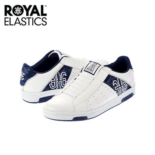 【Royal Elastics】男-Icon 休閒鞋-白/藍/雞年款(02064-500)