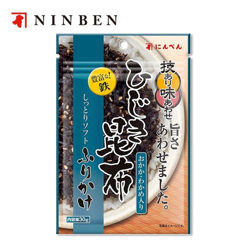日本NINBEN銀貝-羊栖菜(昆布)香鬆