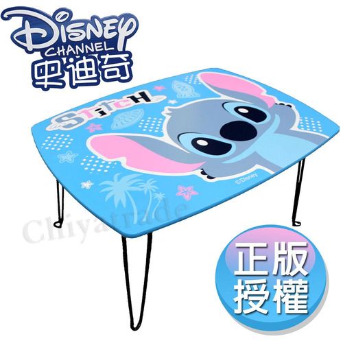 【迪士尼Disney】台灣製 可愛史迪奇摺疊長桌 和室桌 兒童桌60x45x30cm(正版授權)