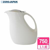 ZERO JAPAN 企鵝冷熱陶瓷壺750cc 白色