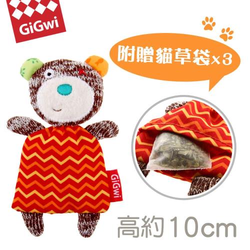 GiGwi就是愛貓草-小棕熊絨毛玩具