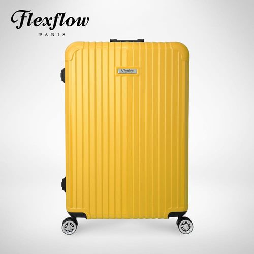 Flexflow-塞納河系列-旅行箱26吋-大黃蜂黃(黑框)