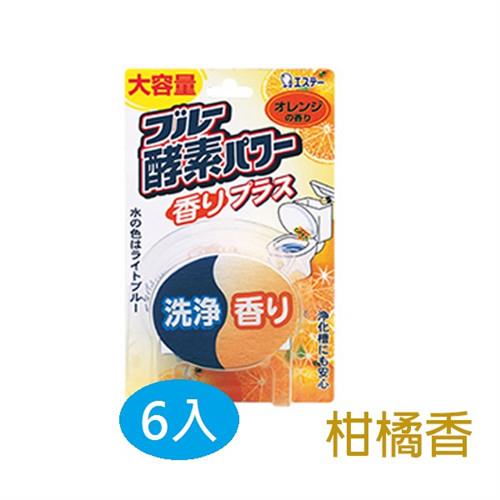 日本愛詩庭(雞仔牌)馬桶藍酵素120g (皂香)6入/組