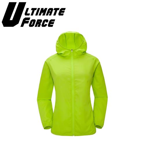 Ultimate Force「動力」女款輕量防曬風衣-綠色