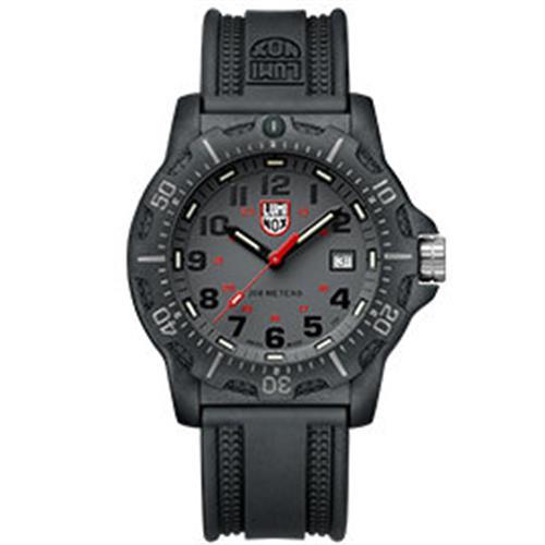 LUMINOX 雷明時Black Ops 8880黑夜行動系列腕錶-灰x黑時標/45mm A8882