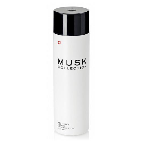 (即期品)Musk Collection 瑞士 經典黑麝香亮白保濕乳液(500ml)