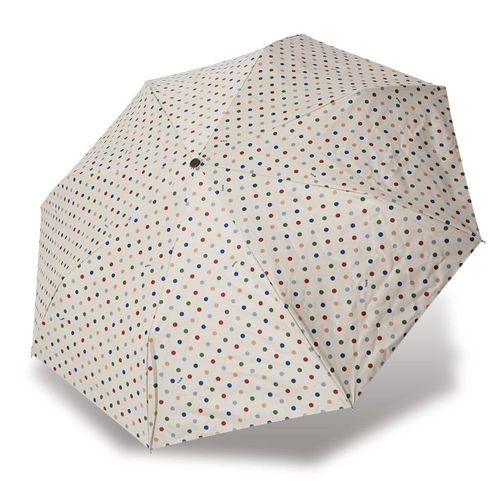 RAINSTORY雨傘-卡其彩點抗UV降溫自動傘