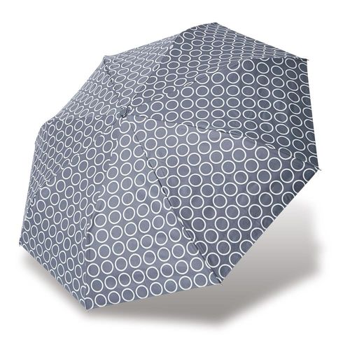 RAINSTORY雨傘-經典普普風(灰)抗UV降溫自動傘