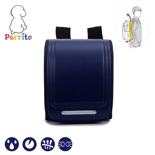 Perrito 「東京學園」日式核心護脊兒童書包 (藍色)
