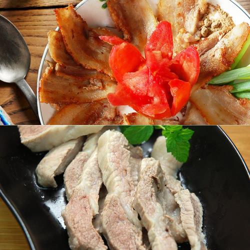 【築地一番鮮】頂級松阪豬肉5包+台灣豬五花5包(約300g/包)
