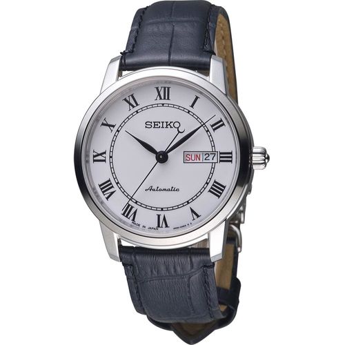 SEIKO 精工 Presage 羅馬假期機械腕錶 4R36-04E0C 皮帶款 SRP761J2