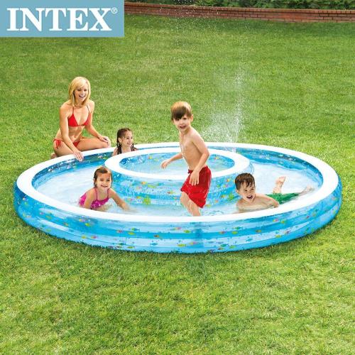INTEX 同心圓戲水游泳池 (279*36cm) 1222L _ (57143)