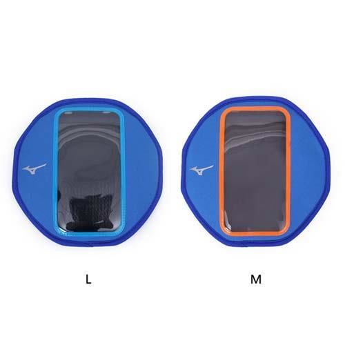 MIZUNO 手臂包-慢跑 路跑 手機包 5.5吋螢幕適用 美津濃 水藍