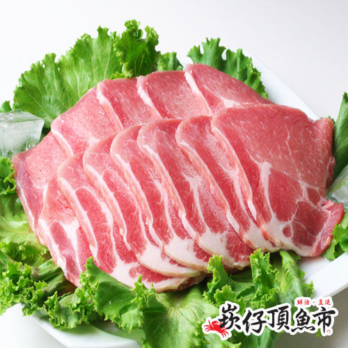 【崁仔頂魚市】台灣梅花豬火鍋肉片6份組(300g/份)