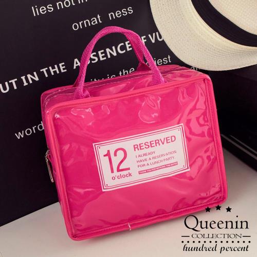 DF Queenin流行 - 輕食尚潮流款保溫保冷袋便當袋-共4色