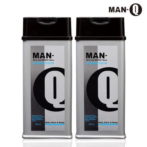 MAN-Q S3胺基酸修護全效潔淨露350mlX2