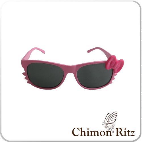 【Chimon Ritz】帥氣貓-兒童太陽眼鏡-粉紅色